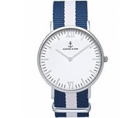 Kapten & Son Horloge silver sail campina 4251145212025 geel goud