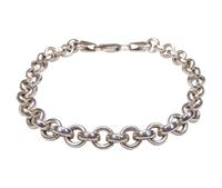 Christian Zilveren armband met losse schakels geel goud