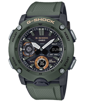 Casiohorloges G-SHOCK Standard Analog-Digitale Horloge GA-2000-3A - Groen