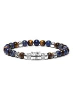 Buddha to Buddha Spirit Bead Mini Mix Sodalite Tigereye Armband 19 cm