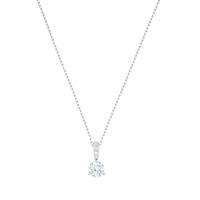 Swarovski 5472635 - Solitaire Pendant 7Mm - Zilverkleur - Hanger