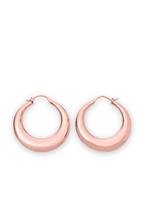 rosefieldsieraden Rosefield JBHR-J088 Iggy Bold Hoop Rosegold- Oorbellen