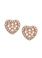 Fossil Paar Ohrstecker VINTAGE GLITZ Herzen JF03162791