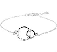 TFT Armband Zilver Rondjes 1,0 mm 16 + 3 cm
