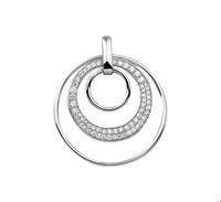 TFT Hanger zilver gerhodineerd Zirkonia