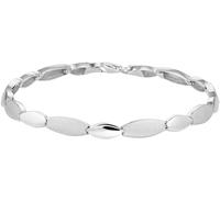 TFT Armband Zilver Poli/mat 5,5 mm 20 cm