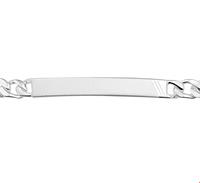 TFT Graveerarmband Zilver Gourmet Plaat 6 mm 20 cm
