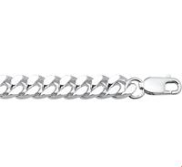 TFT Armband Zilver Geslepen Gourmet 8 mm 22 cm