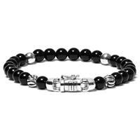 Buddha to Buddha Spirit Bead Mini Onyx Armband 19 cm