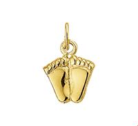 TFT Gouden kinder-voetjes hanger 4008595