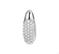TFT Hanger zilver gerhodineerd zirkonia 17 x 6,5 mm