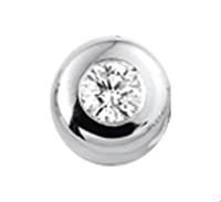 TFT Hanger Witgoud Diamant 0.010 Ct.