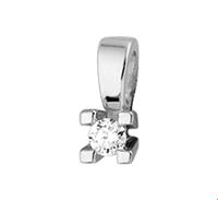 TFT Hanger Witgoud Diamant 0.10 Ct.