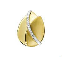 TFT Hanger Bicolor Goud Diamant 0.04ct H SI