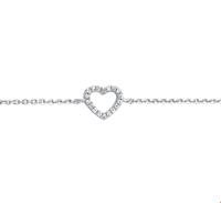 TFT Zilver armband 1313968 met zirkonia hart