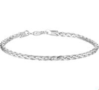 TFT Armband Zilver Vossestaart 3,0 mm 19 cm