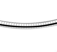 TFT Armband Zilver Omega Bol 6 mm 19 cm