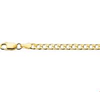 TFT Armband Goud Geslepen Gourmet 4,1 mm 19 cm