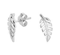 TFT Oorknoppen Veer Zilver Gerhodineerd Glanzend 13 mm x 5.5 mm