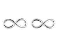 Love Notes 106.1065.00 Zilveren Oorbellen Infinity