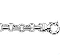 TFT Armband Zilver Jasseron 6 mm 18 cm