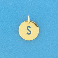 TFT Hanger Geelgoud Letter S