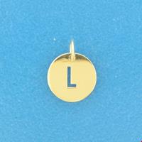 TFT Hanger Geelgoud Letter L