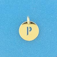 TFT Hanger Geelgoud Letter P