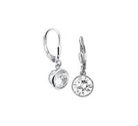 TFT Zilver Gerhodineerde Oorhangers zirkonia 1308084