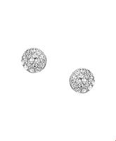 TFT Oorknoppen Zirkonia Zilver Gerhodineerd Glanzend