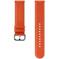 Samsung Galaxy Watch Active2 - Leather Strap - Orange