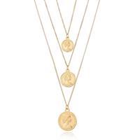 lgtjwls Multi layer dames ketting Goudkleurig Coins