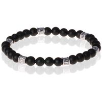 memphis kralen armband Onyx Tibetaanse kraal