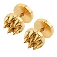 mendes Spike Stud oorbellen edelstaal Rose