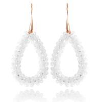 cillajewels Druppel oorbellen Stardust White Gold