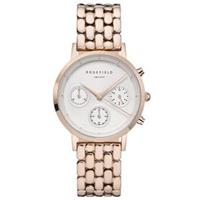 Rosefield Dameshorloge Kwarts Roze Goud