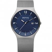 Bering 14440-007 Brushed Grey Solar Horloge