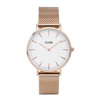 clusehorloges CLUSE CW0101201001 - La Boheme - Mesh Rose - Horloge