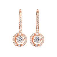 Swarovski oorbellen Sparkling 5504652 goud