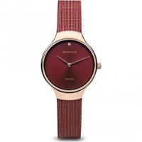 Bering Damenuhr "13326" Charity, rot