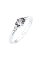 Elli Fingerring Bandring Swarovski Kristalle 925 Silber