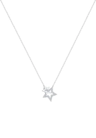 Elli Dames ster Astro Galaxy met kristallen in 925 sterling zilver