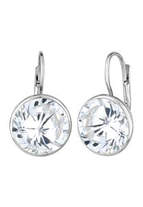 Elli Drop Glamour Elegantie met Zirkonia Kristallen in 925 Sterling Zilver