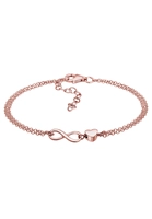 Elli Elli Armband Dames Hart Liefde Oneindigheid in 925 Sterling Zilver
