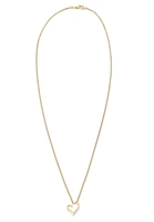 Elli DIAMONDS Dames Hart Hanger Eeuwigheid met Diamanten (0.045 ct.) in 925 Sterling Zilver