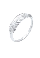 Elli Fingerring Silberring Feder 925 Sterling Silber