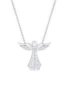 Elli Dames Angel Hanger Speels met Kristallen in 925 Sterling Zilver