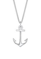 Elli Dames Pantser Anker Hanger Maritiem in 925 Sterling Zilver