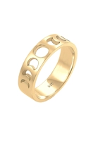 Elli Elli ring dames uitgesneden astro trend in 925 sterling zilver verguld