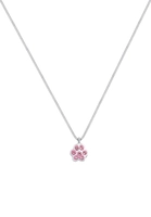 Elli Collierkettchen Kinder Pfote Tier Swarovski Kristalle 925 Silber